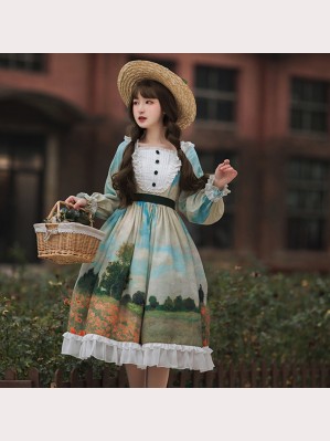 Inverse Foolish Lolita Style Dress OP by Withpuji (WJ33)